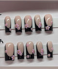 Black cherry blossoms