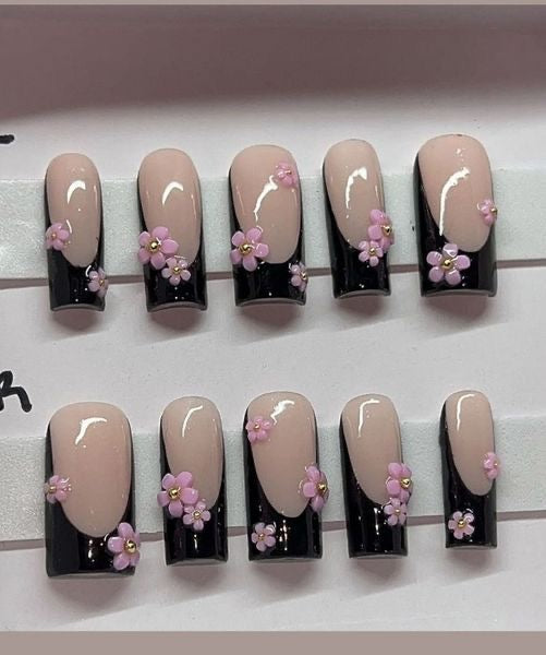 Black cherry blossoms