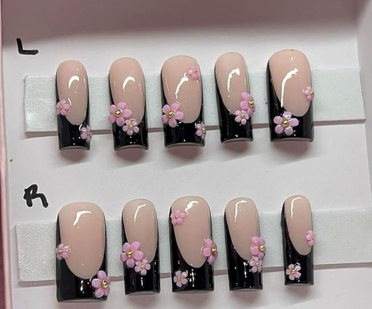 Black cherry blossoms